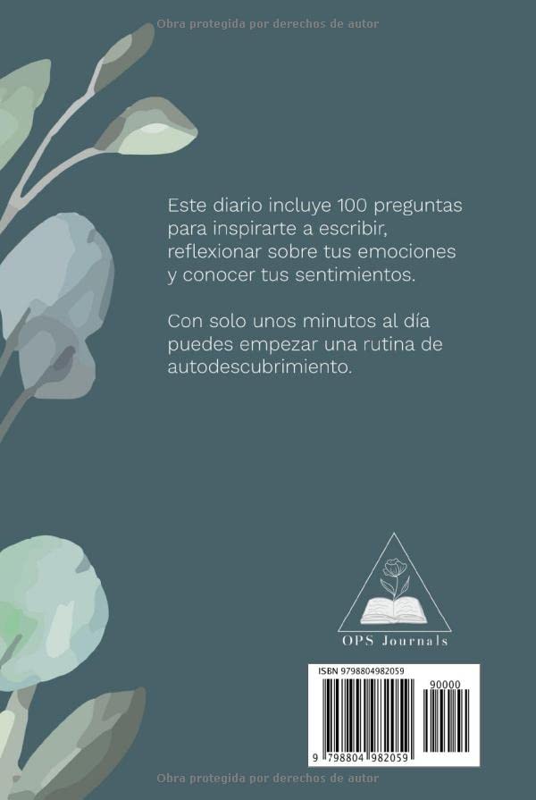 Miniatura 2 de Hoy, Lo Primero Soy Yo - 100 Preguntas Para Conocerte Mejor Diario Para Interiorizar, Reflexionar Sobre Tus Sentimientos Y Saber Quien Eres (Spanish