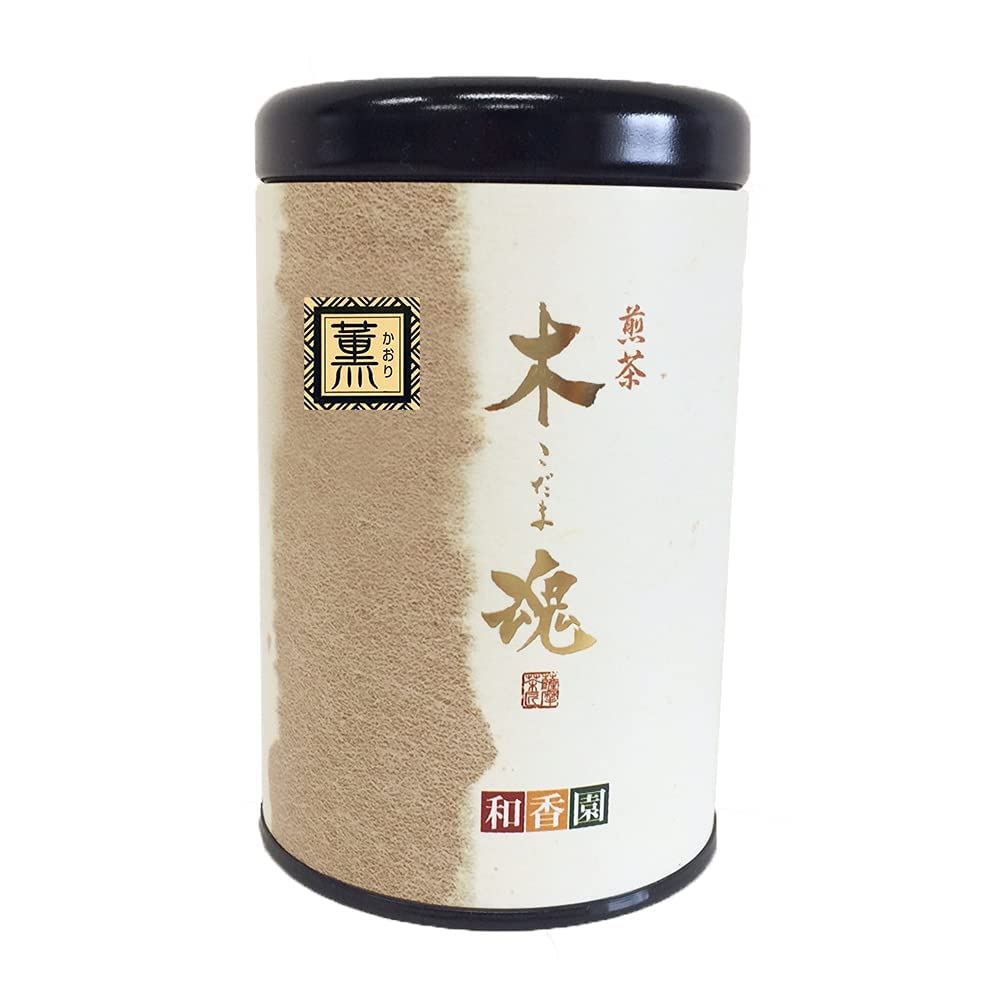 Amazon | 和香園 煎茶 深蒸し茶 80g3缶入 緑茶伝説 栄西物語 木魂（薫
