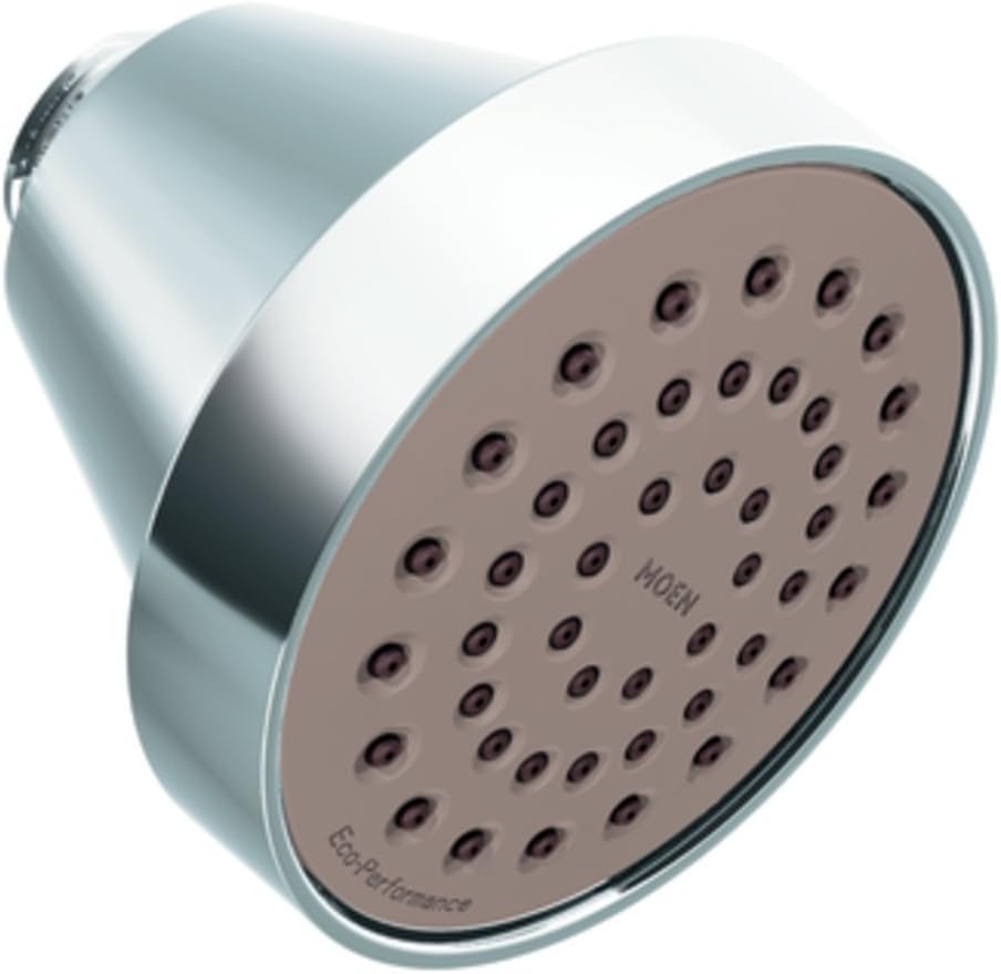 Moen 6399EP Collection One-Function Eco-Performance Shower Head, 1.75 GPM, Chrome Moen 6399EP Collection One-Function Eco-Performance Shower Head, 1.75 GPM, Chrome