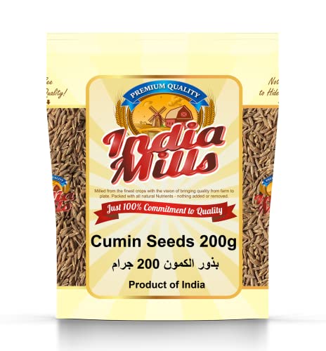 INDIA MILLS Whole Cumin Seeds 200 gm
