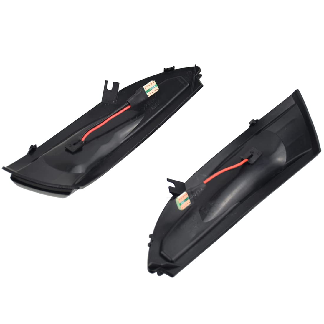 Dynamiczny w??czony kierunkowskaz lusterko wsteczne przydymione soczewki kierunkowskaz kierunkowskaz LED Turn Singal migacz kompatybilny z Renault Clio IV Lutecia Captur