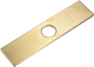 uxcell 10 Inch Hole Cover Deck Plate Escutcheon for 1 or 3 Hole Sink Faucet