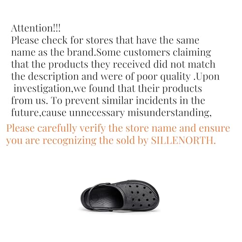 SILLENORTH Unisex Garden Clogs Water Shoes Beach Shoes Slippers Sandals Air Cushion Lightweight Comfortable3