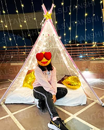 KALSUTANSI ᵀᴹ Readymade Stitched Decoration Tent with Piping Asse...