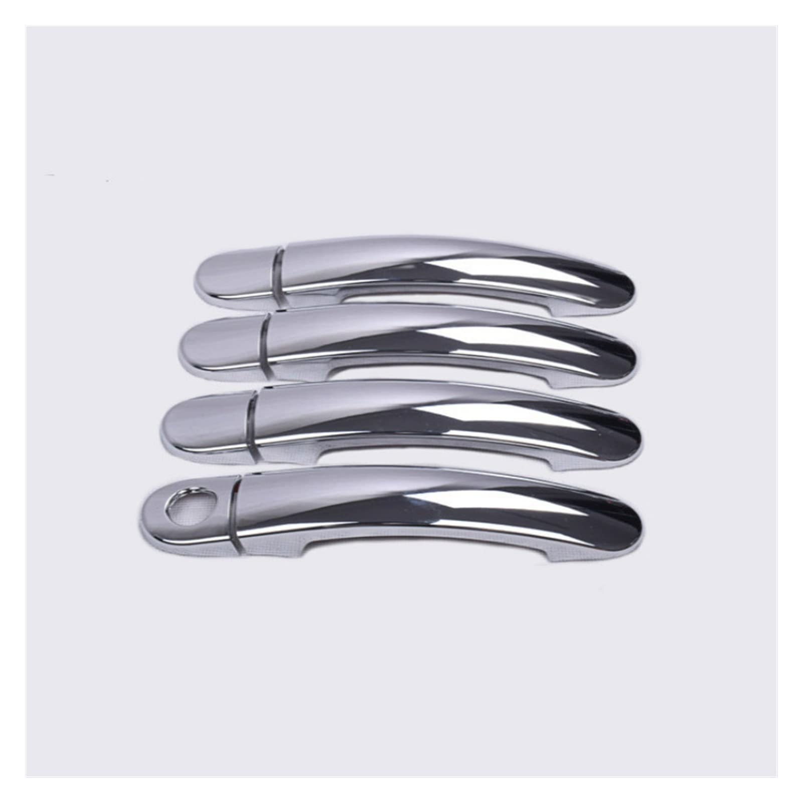 Fahbstr 3 Exterior Door Handle Cover For Jetta Mk4 1999~2006 Chrome Carbon Fiber Car Door Handle Covers Accessories Stickers(3)