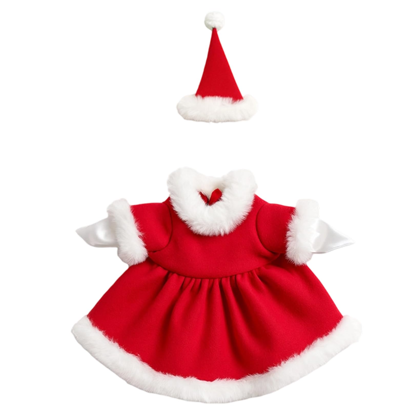 TFAOYS Holiday-Themed Waterfowl Costume Set for Yard Decor, Weatherproof Polyester, Fits 23" Outdoor Statues Porch Waterfowl Costume