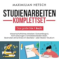 Studienarbeiten Komplettset – Das große 3 in 1 Buch Hörbuch