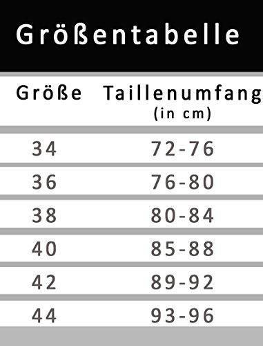FROHSINN Klederdrachtbroek voor dames, kort, 100% leer, korte klederdracht-lederhose voor Oktoberfest - actueel model 2019 - Afbeelding 4