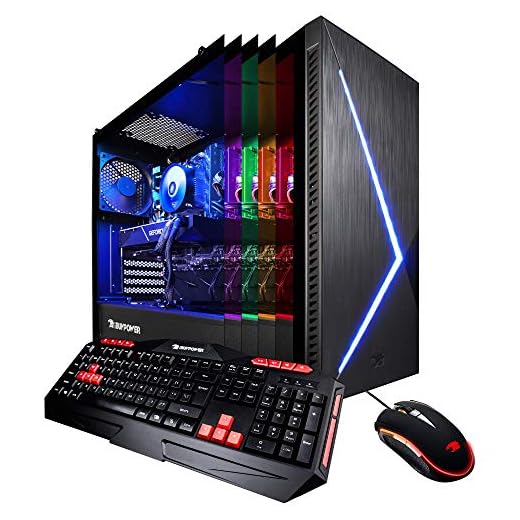 iBUYPOWER Elite Gaming PC Desktop Computer Slate2 084i (Intel i5-9400F 2.9GHz, NVIDIA GeForce GTX 1660 Ti 6GB, 480GB SSD, 8GB DDR4-2666 RAM, Wifi Included, RGB Lighting, Win 10 Home 64-bit) Black