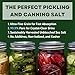 Pickling & Canning Pickling & Curing Salt for Natural Preserving, Fine Kosher Salt for Brining, 30 oz Bag, Non Iodized