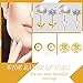 TOAOB 300pcs Gold Hypoallergenic Stainless Steel Earring Posts 8mm Flat Pad Blanks Pin Studs with Clear Rubber and Butterfly Earring Backs for DIY Jewelry Making