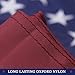 VSVO US American Flag 2.5x4 Ft - Heavy Duty 300D Oxford Nylon Embroidered US Flags, Embroidered Stars, Sewn Stripes, Indoor/Outdoor, Vibrant Colors, Brass Grommets