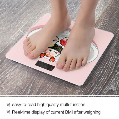 Báscula digital de baño Sushi para peso corporal miniatura 5