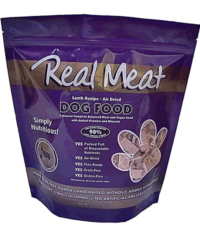 TRMC Real Meat Air-Dried Dog Food with Lamb, 2x5lb