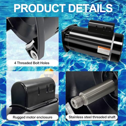 Image of B2854 Pool Pump Motor Replacement for B2854 B2854V1 Motor