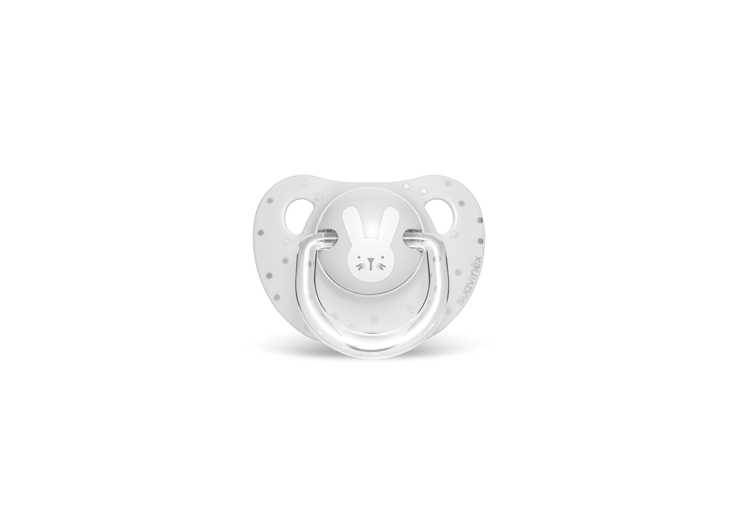 Evolution Anatomical Soother Grey Rabbit 0-6M