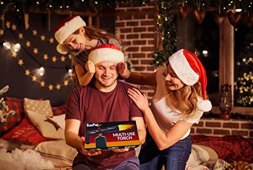 POWERFUL SearPro Charcoal Torch Lighter - Cooking Gadgets - Sous Vide - Cooking Torch - Culinary Kitchen Torch - Flamethrower Meater Gun Lighter - Chef Blow Torch - BBQ Propane Torch Tank Not Included