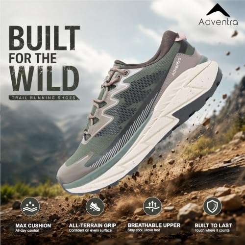 Image of Men Trail Running Ultra Grip Shoes | Lightweight | TR2011