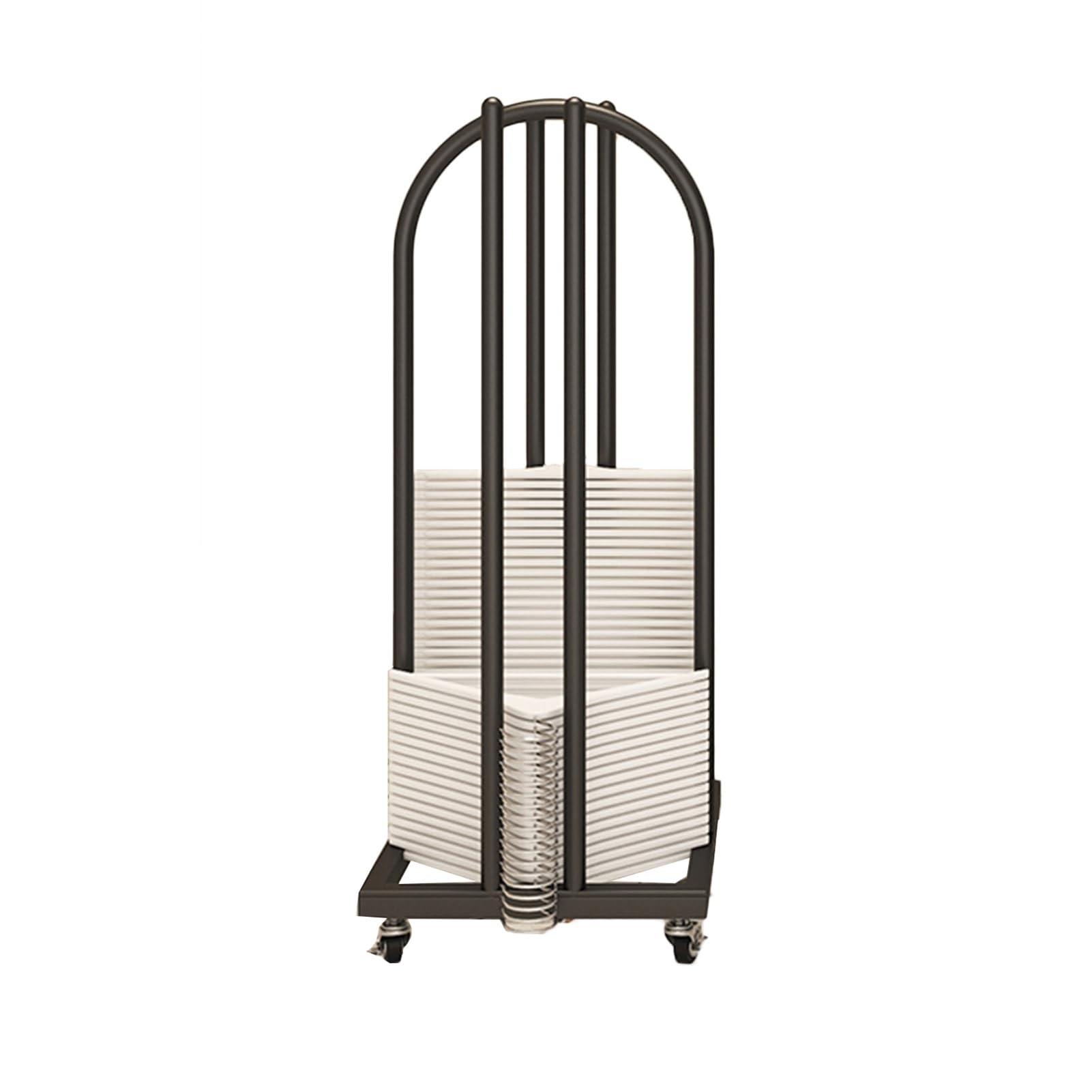 Meuble de rangement portable en buanderie et portant pour vêtement de commerce