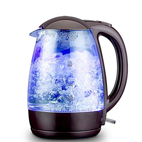 Hervidor eléctrico de vidrio 1.7L con iluminación LED miniatura 1