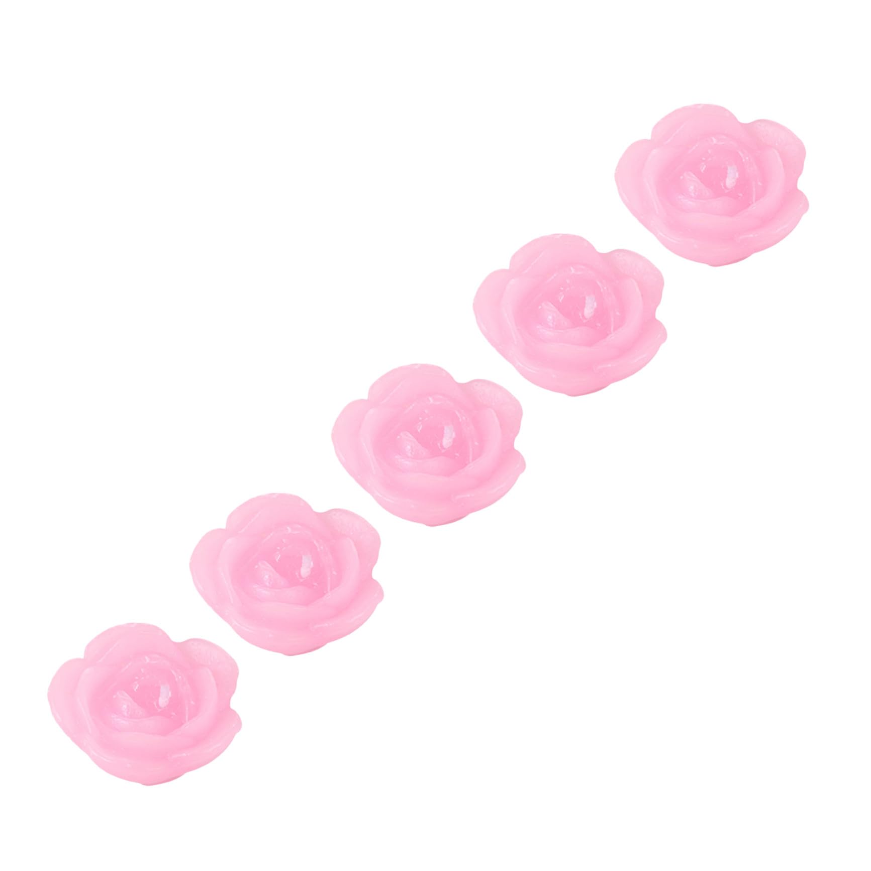 15 Pz Di Rosa Candele Di Paraffina Di Fiori Candele Floreali Rosa Di Paraffina Di Girasole Di Galleggianti Galleggianti VILLFUL