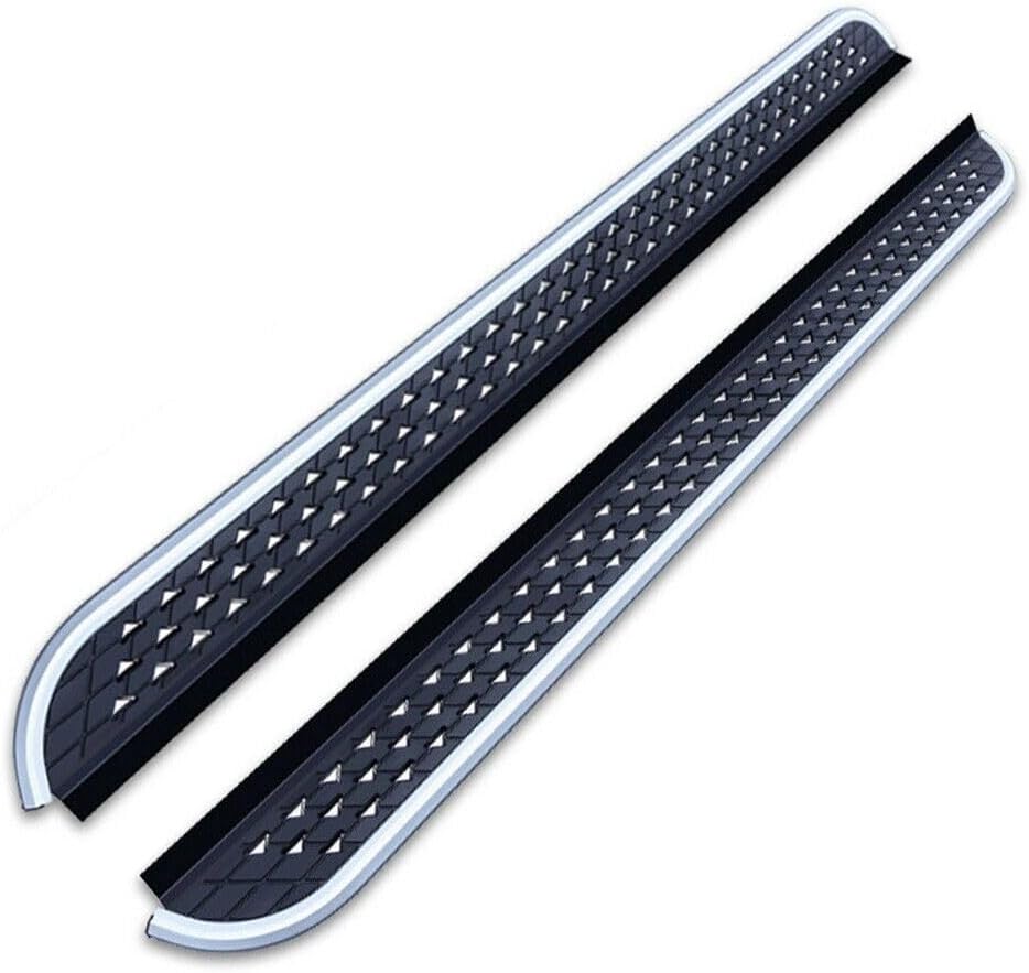 2Pcs Running Boards Side Steps Pedal Nerf Bars Fits for Toyota Sienna 2021 2022 2023 2024 2025 XL40 Silver Nerf Bar