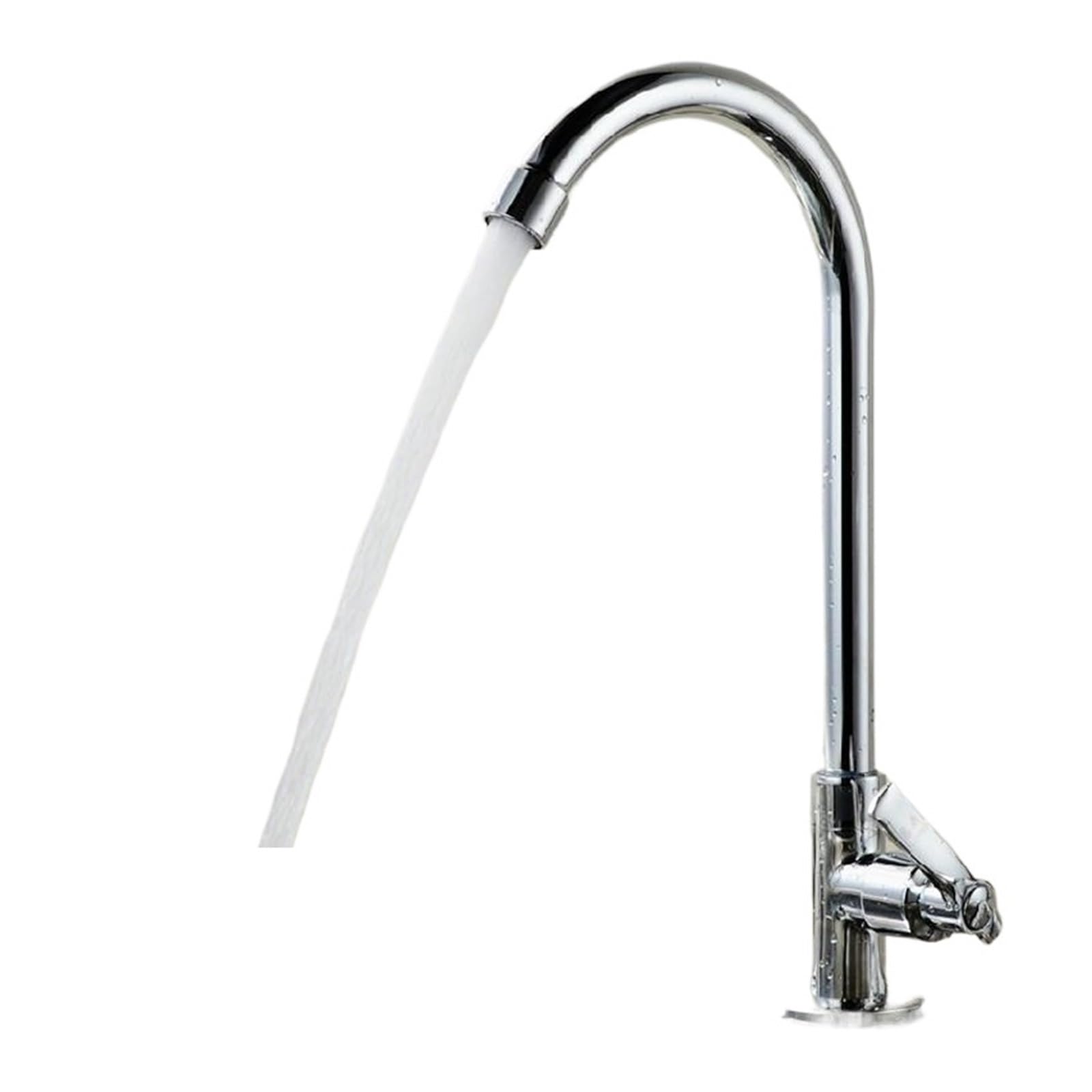 Grifo de cocina de un solo mango YT-6021 giratorio y apto para fregadero de lavabo