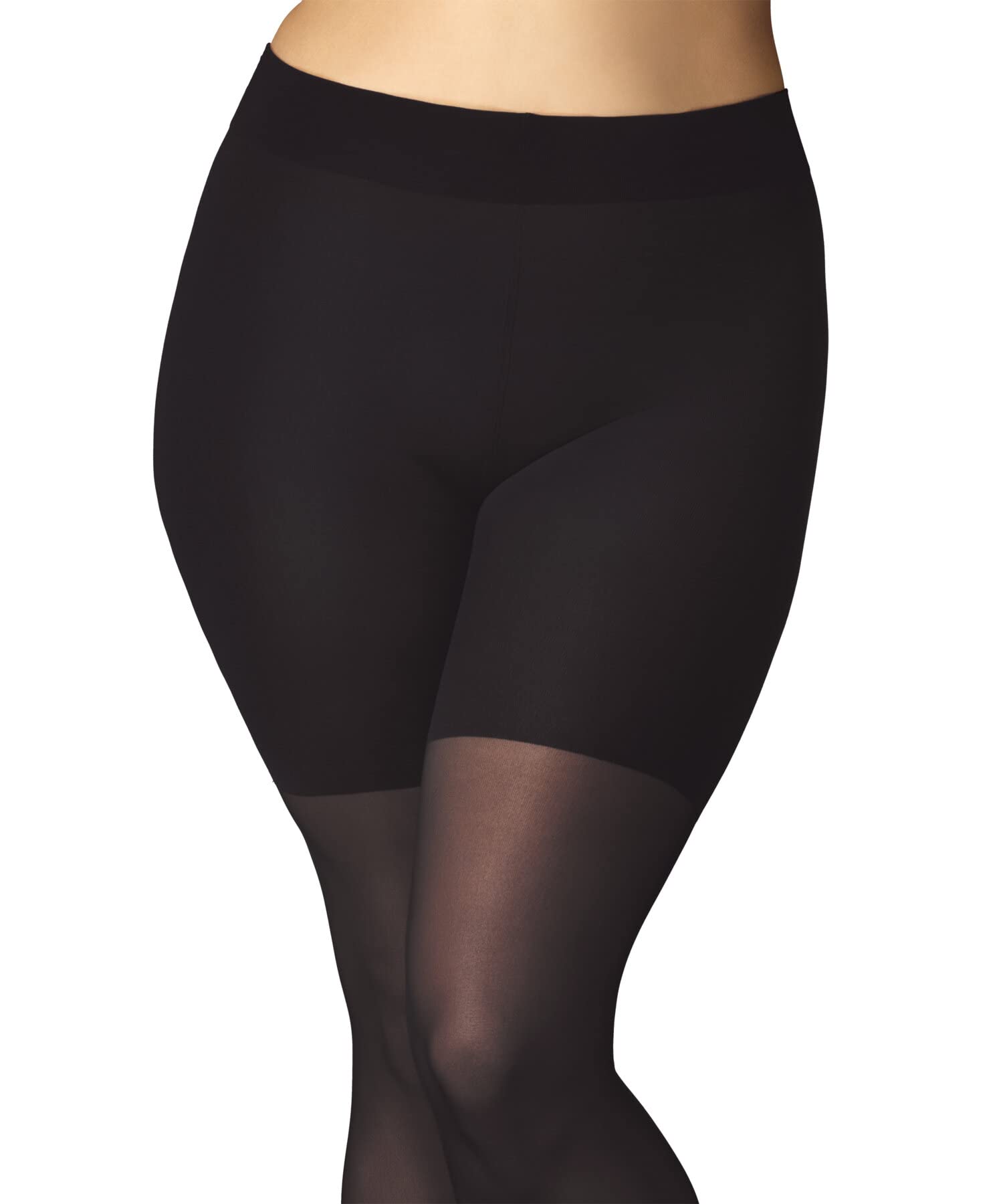 FALKE Beauty Plus 50 DEN W TI fine 50 den semi opaco unicolor 1 pieza, Pantimedias Mujer, Gris (Anthracite 3529) - E, XXL