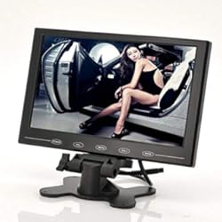 Pantallas Cabezales Para Autos BW 9 Pulgadas TFT LCD Monitor - en el Coche reposacabezas/Soporte, diseño Ultra-Delgado, 800x480 resolución