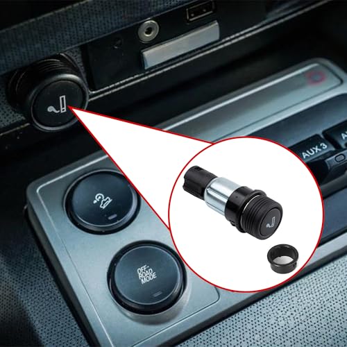 Image of Cigarette Lighter Socket Plug Assembly 12V 120W for Ford F-150 1999-2005,2007-2019,2021-2023 for Ford Mustang 1999-2019 Replace XC3Z-15055-AA