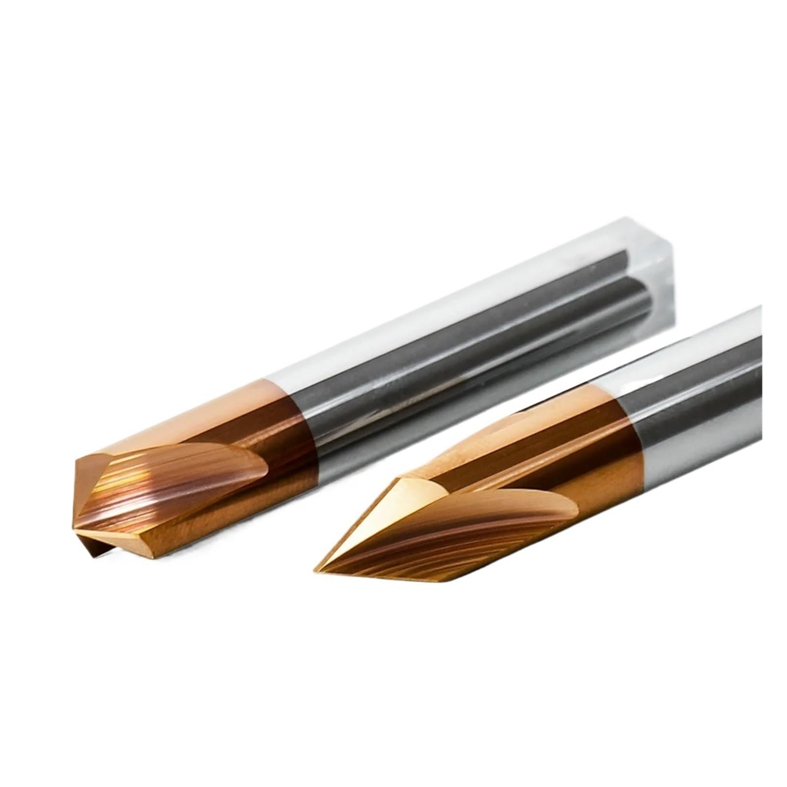 Frez do fazowania HRC55 z węglika spiekanego, pogłębiacz stożkowy, 3-ostrzowy, krawędzie do gratowania(12xD12x75Lx120R,5pcs)