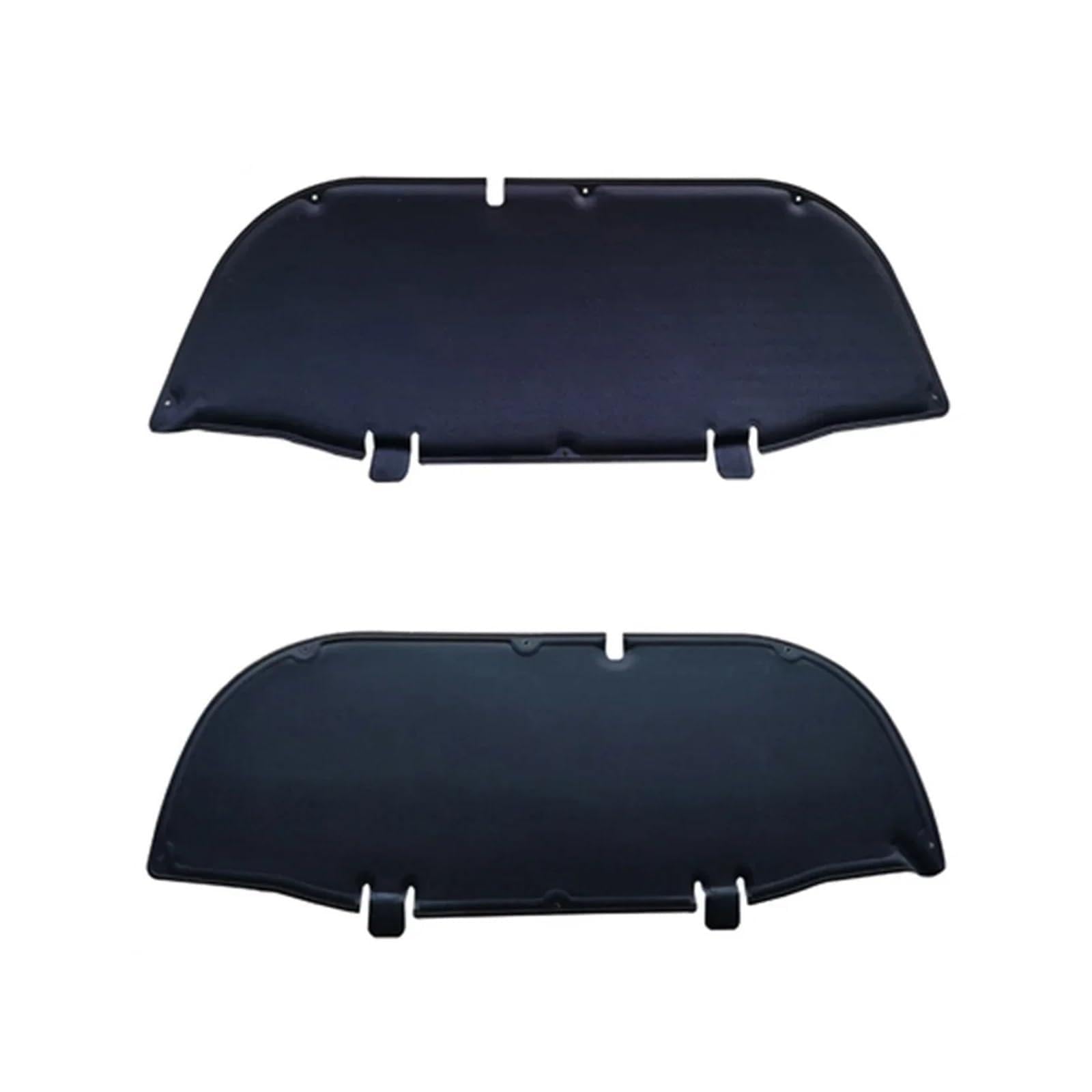 Wuqqxxqcm Black Compatible For Toyota Corolla Cross 2020-2024 Front Engine Hood Insulation Pad Soundproof Mat Cover Foam Sound Heat Cotton Fireproof Mat(Black)