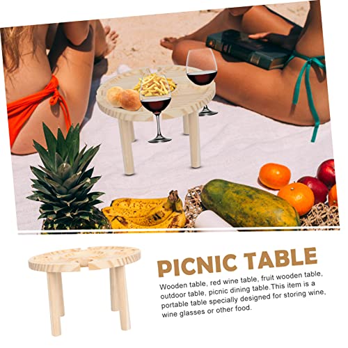 Table à vin extérieure pour ne plus jamais renverser vos verres