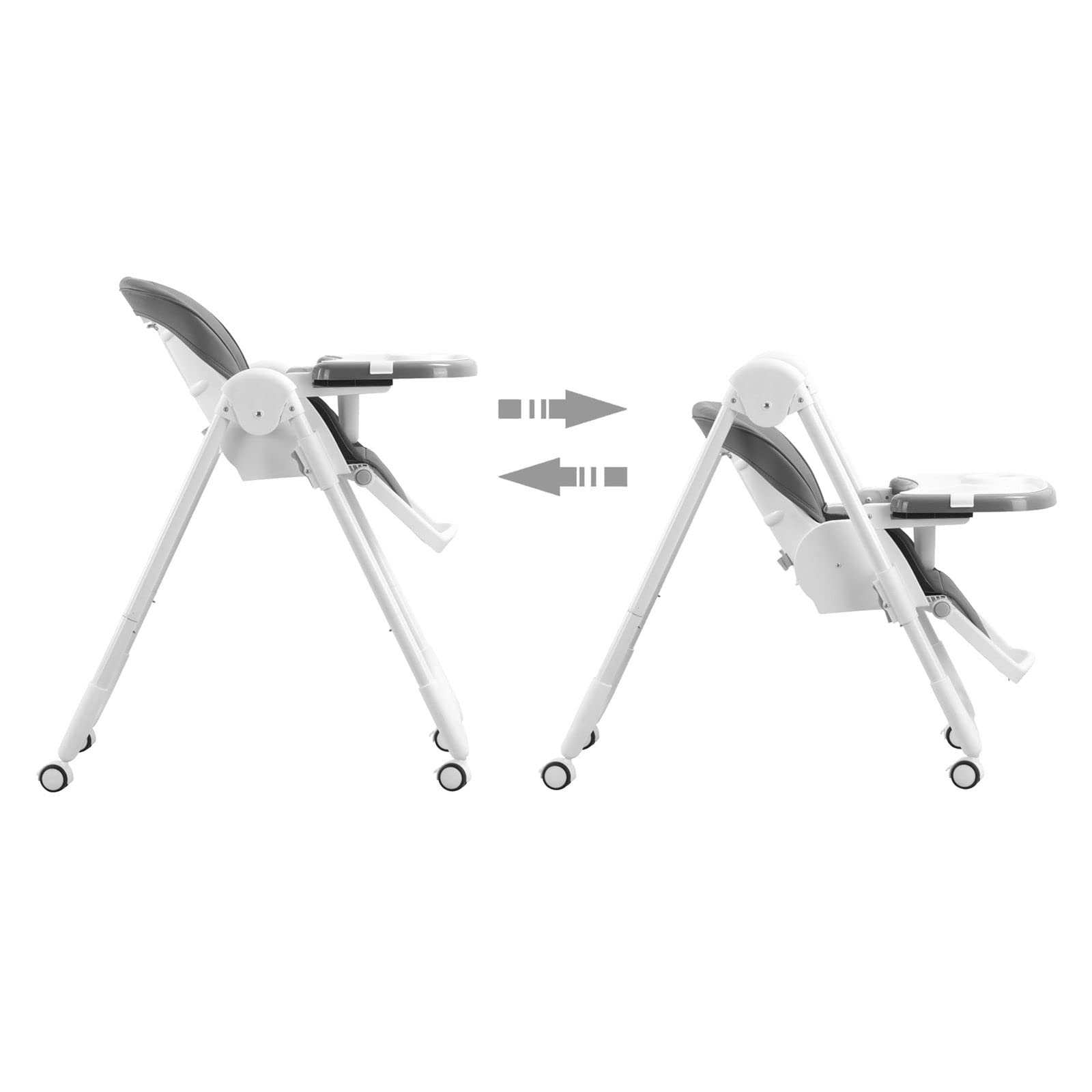 Baby Vivo Trona de bebe Silla para Niños con Bandeja para Niño de 6 meses a 3 años Tippy Stardust