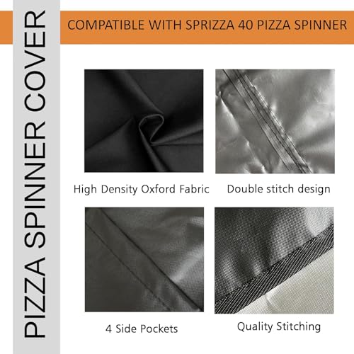 Housse rotative à pizza pour optimiser l'espace en dortoir et appartement - 8