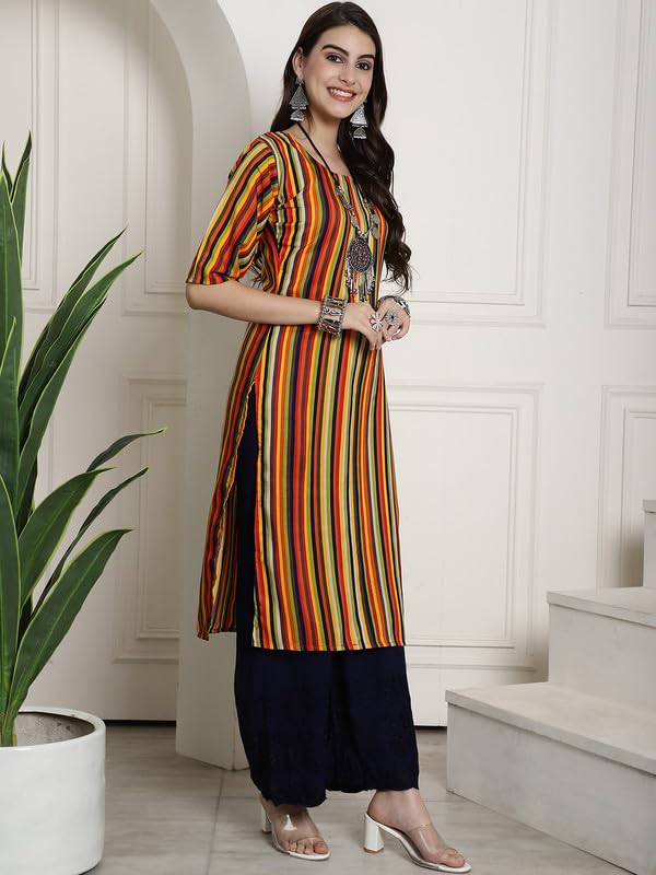 Image of Kurta for Women||Kurta||Casual Kurta|| Women's Kurta||New Fashionable Kurti ||Office Kurta for Women