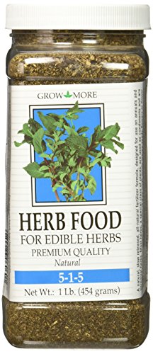 Grow More 6060 Herb Food 5-1-5, 1 Pound