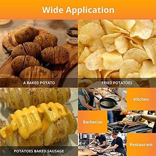 Image of Shoppers Hub PNQ Stainless Steel Heavy Duty Manual Cutting Potato Spiral Cutter Machine Twister Curly French Fry Tornado Slicer for Ideal Use in Cafes, Hotels, Restaurants and Other Commercial Places