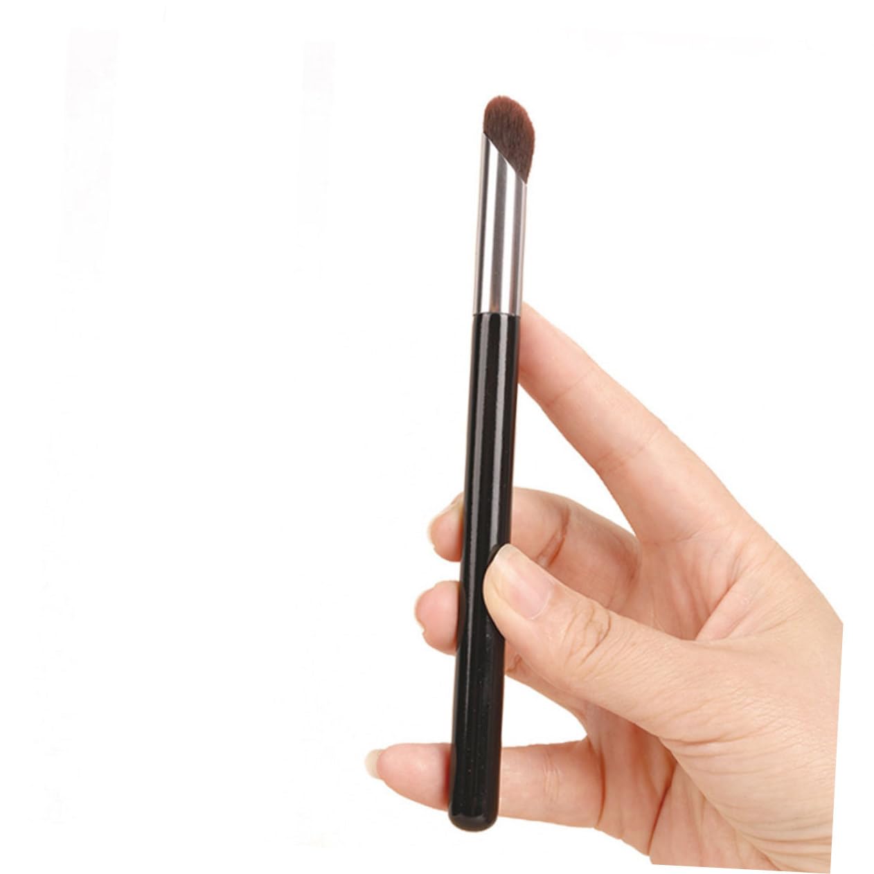 Gogogmee 3Pcs Finger Shaped Concealer Brush for Makeup Random Color Eyeshadow Brush for Nose Shadow Dark Blemish Coverage Versatile Cosmetics Tool for Finish