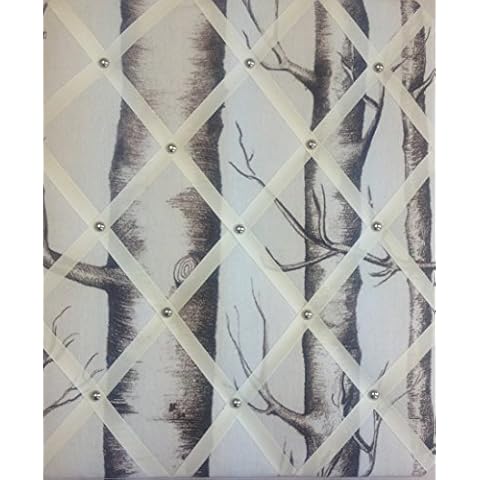 Notice Boards/Memo Boards/Fabric Memo Board/Large 40x48cm,"Bark" Bulletin Boards, Message Boards Cover