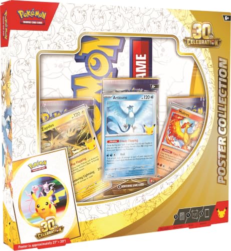Pokemon TCG 30th Celebration Poster Box