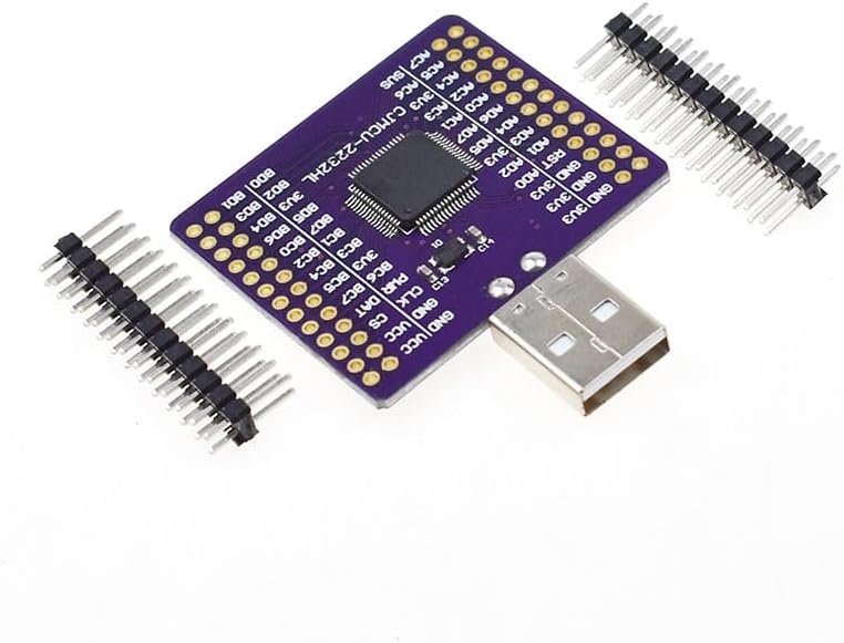 2Pcs FT2232HL USB to UART FIFO SPI RS232 Converter Module External Memory Dual Channel
