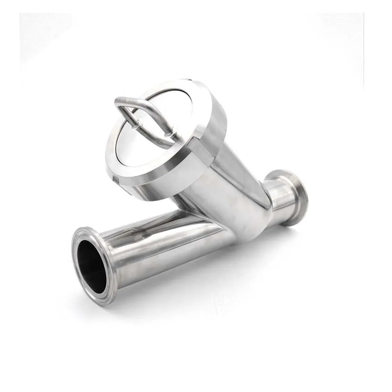 Mqxfczux One Color Pipe Outer Diameter 51Mm Ss304 Pipeline Filter Inline Y Filter Tri Clamp 64Mm 100Mesh