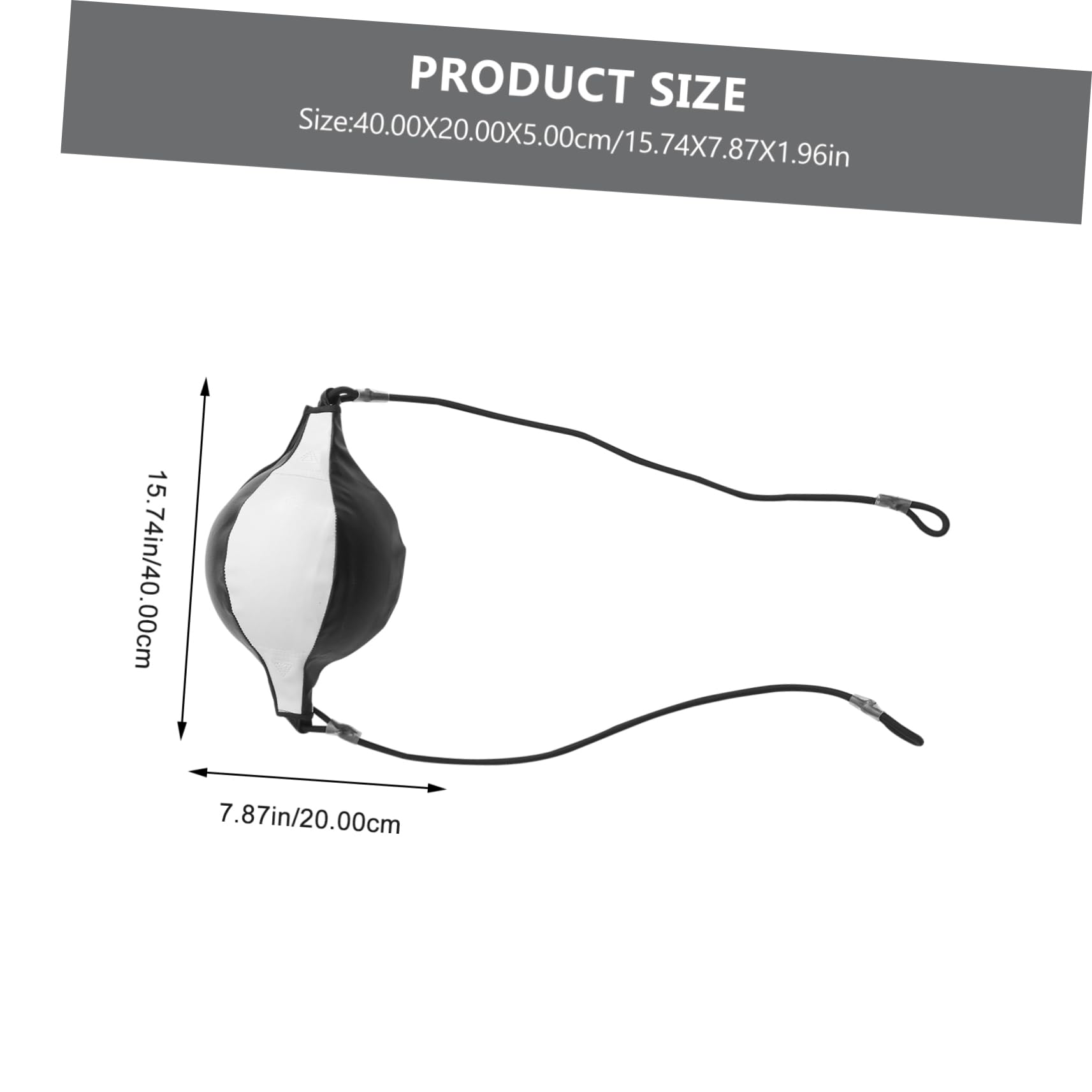 NAMOARLY Endurable Pu Leather Air Inflatable Boxing Ball Hanger Home Gym Accessory