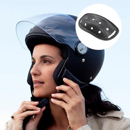 iplusmile 15 Stück Helm Kinnschutz Für Motorradhelm Elektrofahrradhelm Und Skaterhelm Kinnpolster Zur Verbesserung Schutzes