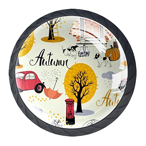 Boutons de tiroir design multicolore de qualité supérieure pour buffet et commode - 3