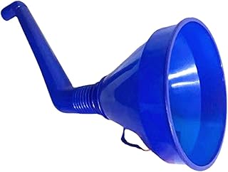 Generic Funil de óleo Funil de óleo de Motor a Multifuncional para Veículos funil plástico da mangueira do carro Funil de combustível de boca larga com alça para transmissão combustível trocas de óleo