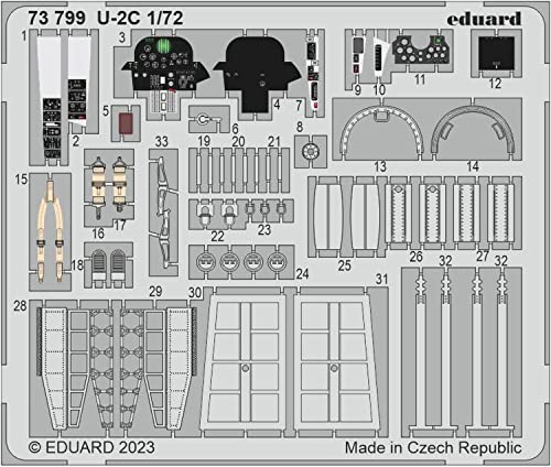 EDUARD 73799 U-2C pour réussir les détails fins du Hobby Boss 1/72