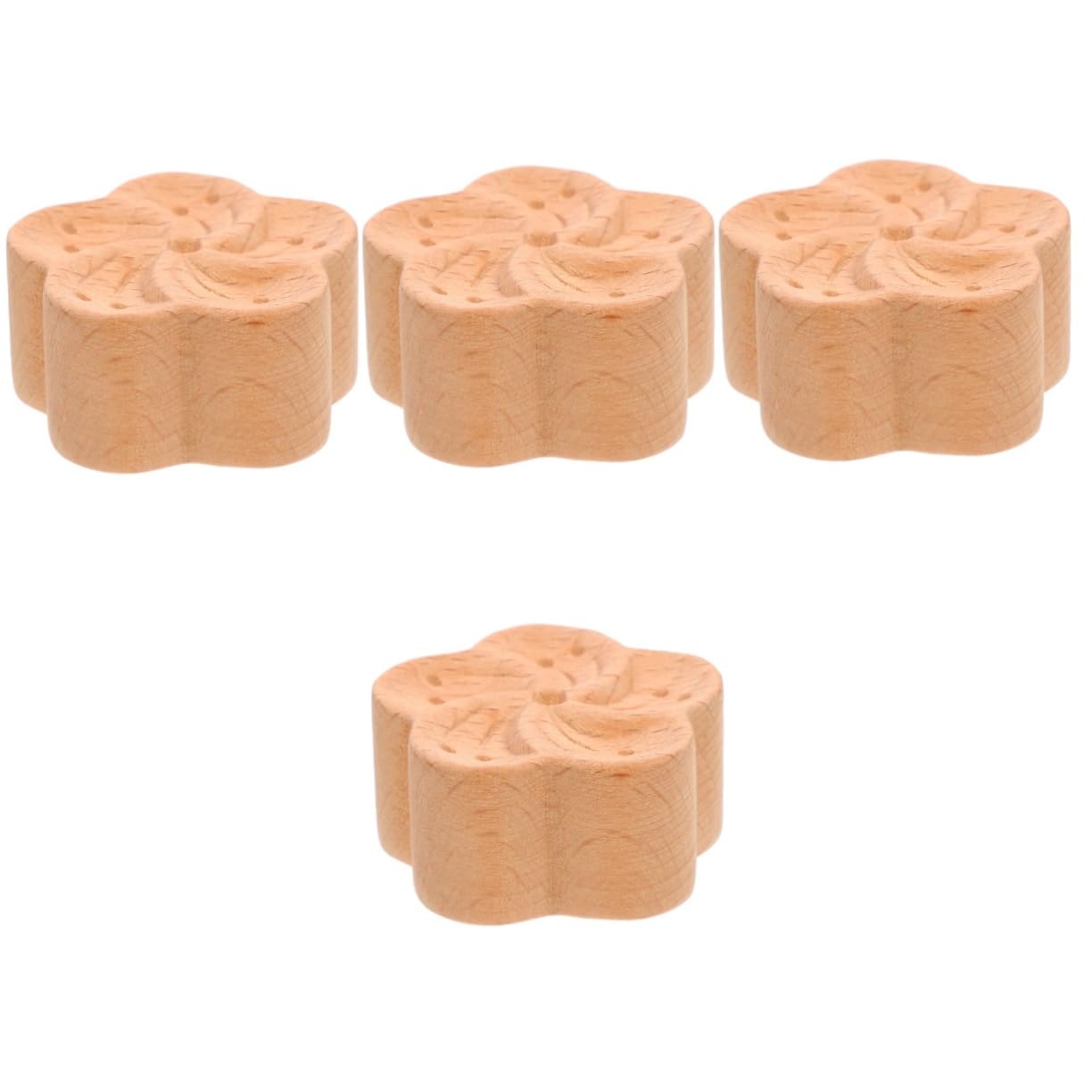 GLEAVI 4piezas Difusor De Aromaterapia De Madera De Haya Difusor De Fragancia Natural Para Hogar Oficina y Automóvil Diseño Elegante y Compacto Para Especiales