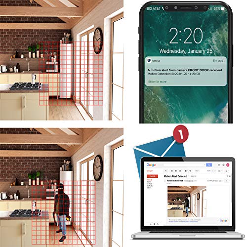 Gw Security 5Mp H.265 Super Hd 2592 X 1920P Network Poe Weatherproof Security Ip Dome Camera With 2.8-12Mm Motorized Zoom Lens (Vd5075Mip) #TOP6